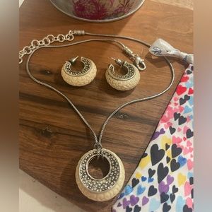 Brighton necklace & earring set